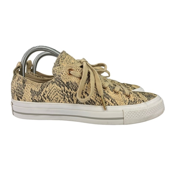 Converse Sneakers Womens Size 7 All Star 70 Ox Snake Skin Low Top Shoes‎ - Picture 1 of 12